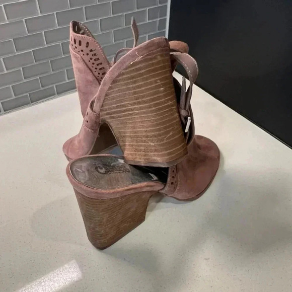 Carlos Thick Heel 3 Inch Heels Size 10 - Picture 10 of 11